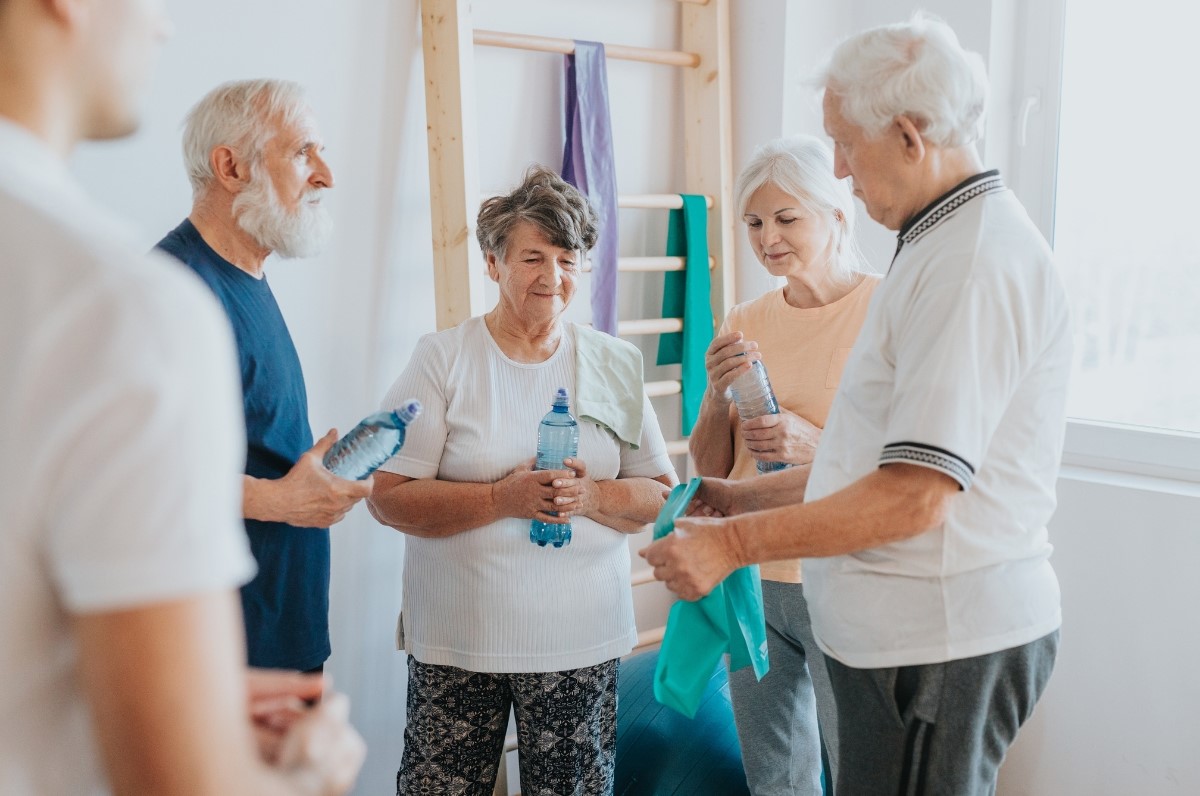 Actividades grupales personas adultas mayores