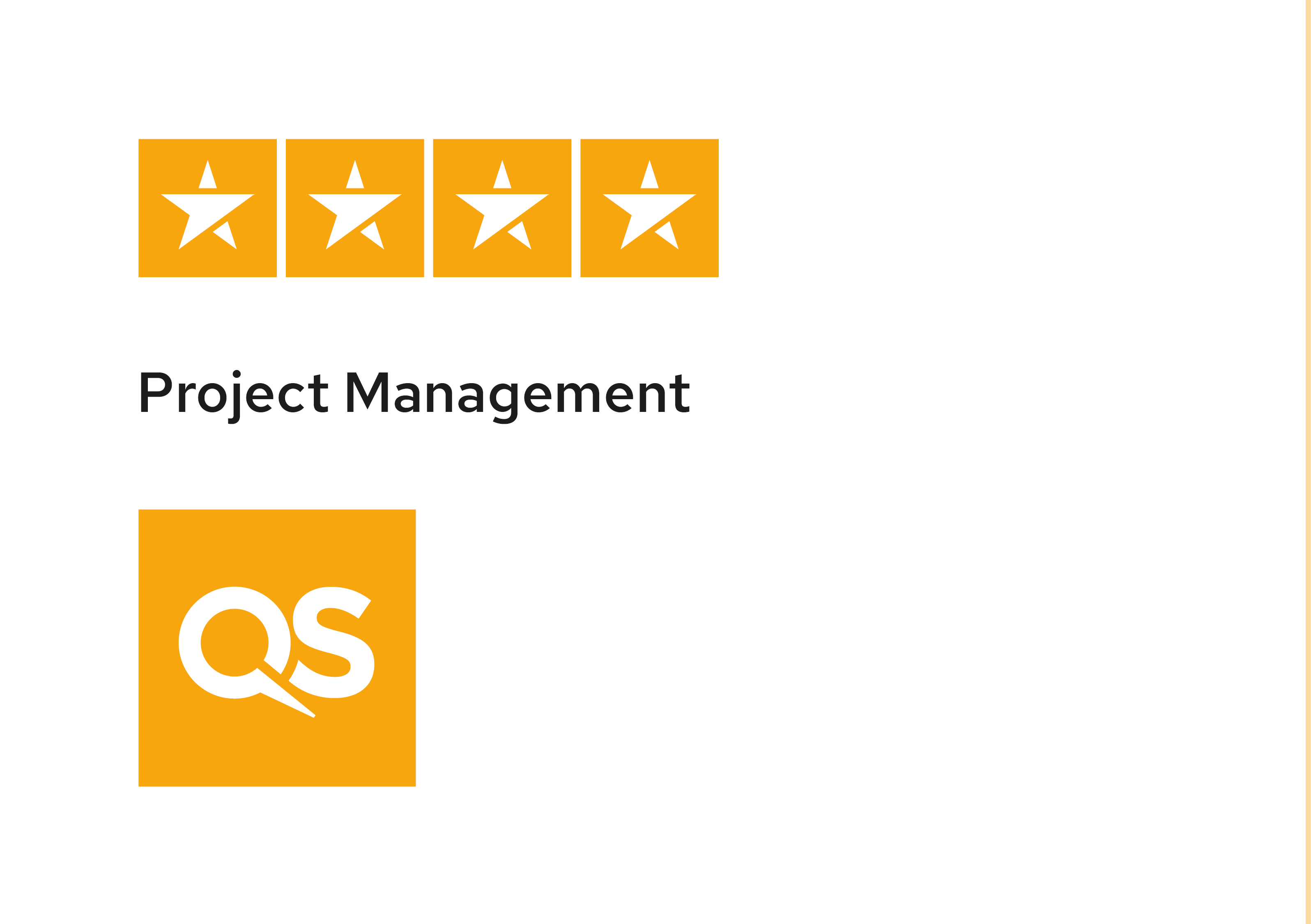 Sello QS Stars Project Management