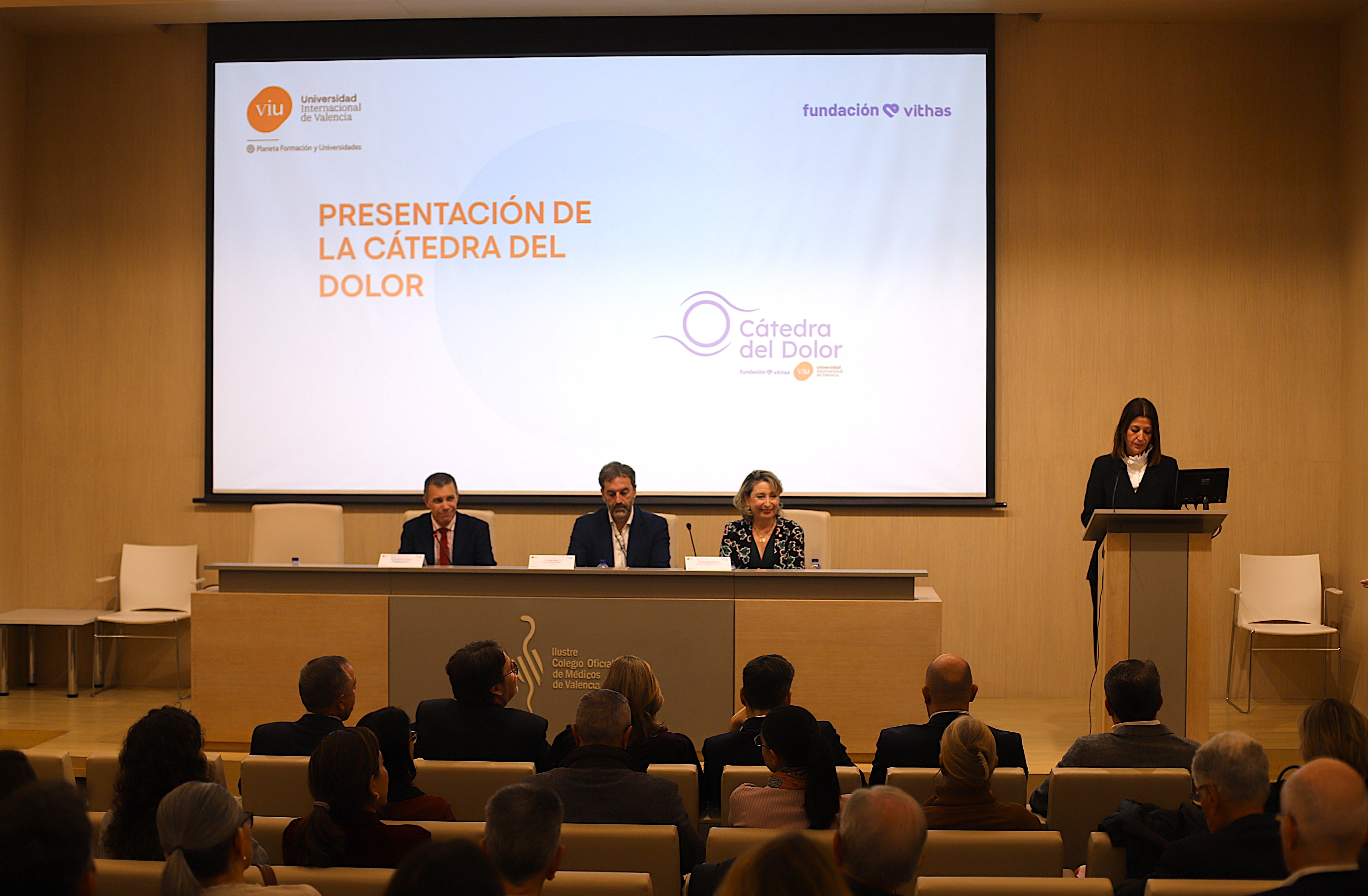 Cátedra del dolor VIU-Vithas Acto presentación 1