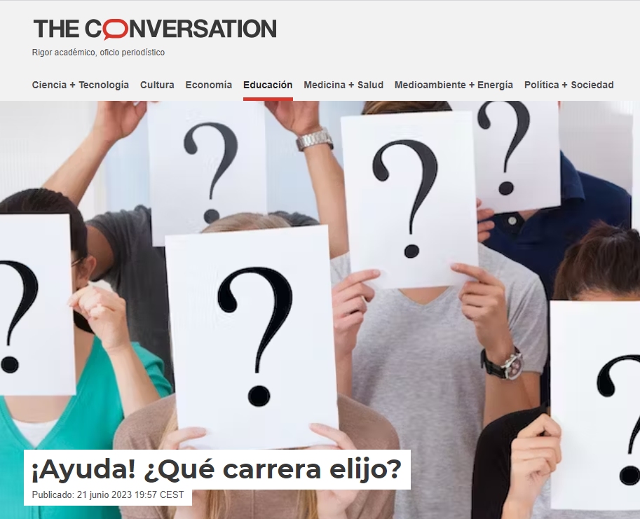 The Conversation - Elegir carrera