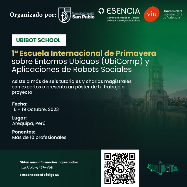 Escuela UbiBot flyer