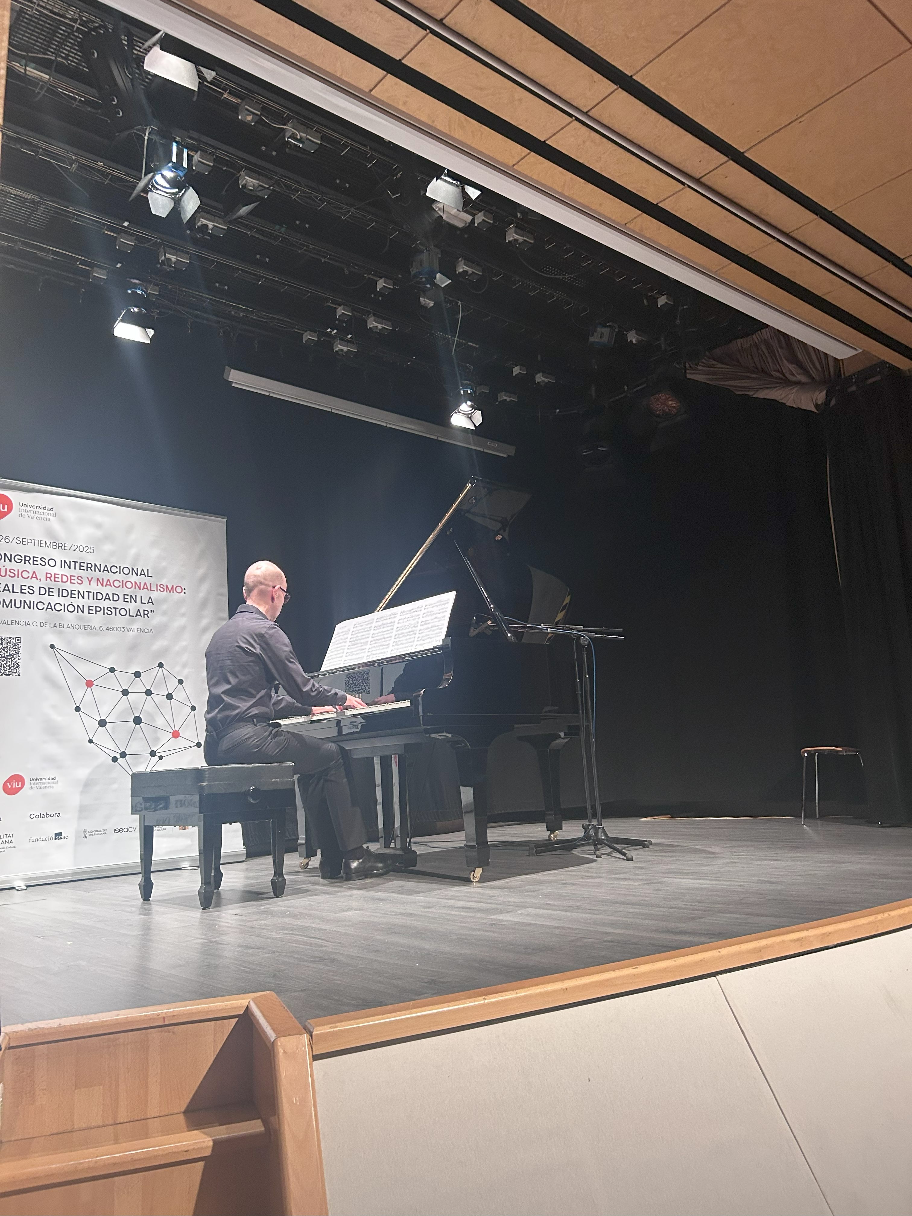 Congreso Internacional “Música, redes y nacionalismo: ideales de identidad en la comunicación epistolar" Concierto