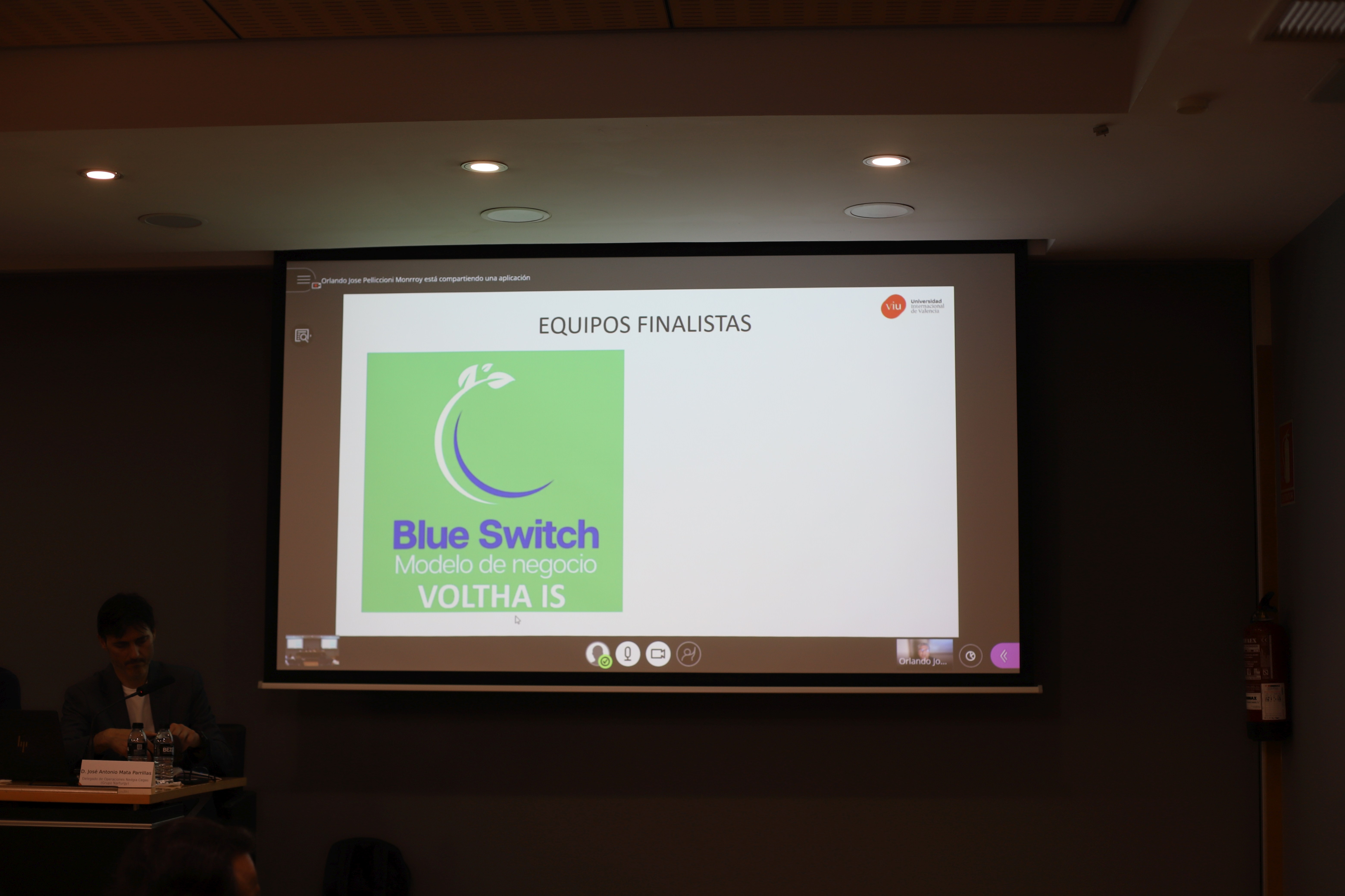 Presentación del proyecto Voltha-IS, ganador del Techathon 2026 de VIU