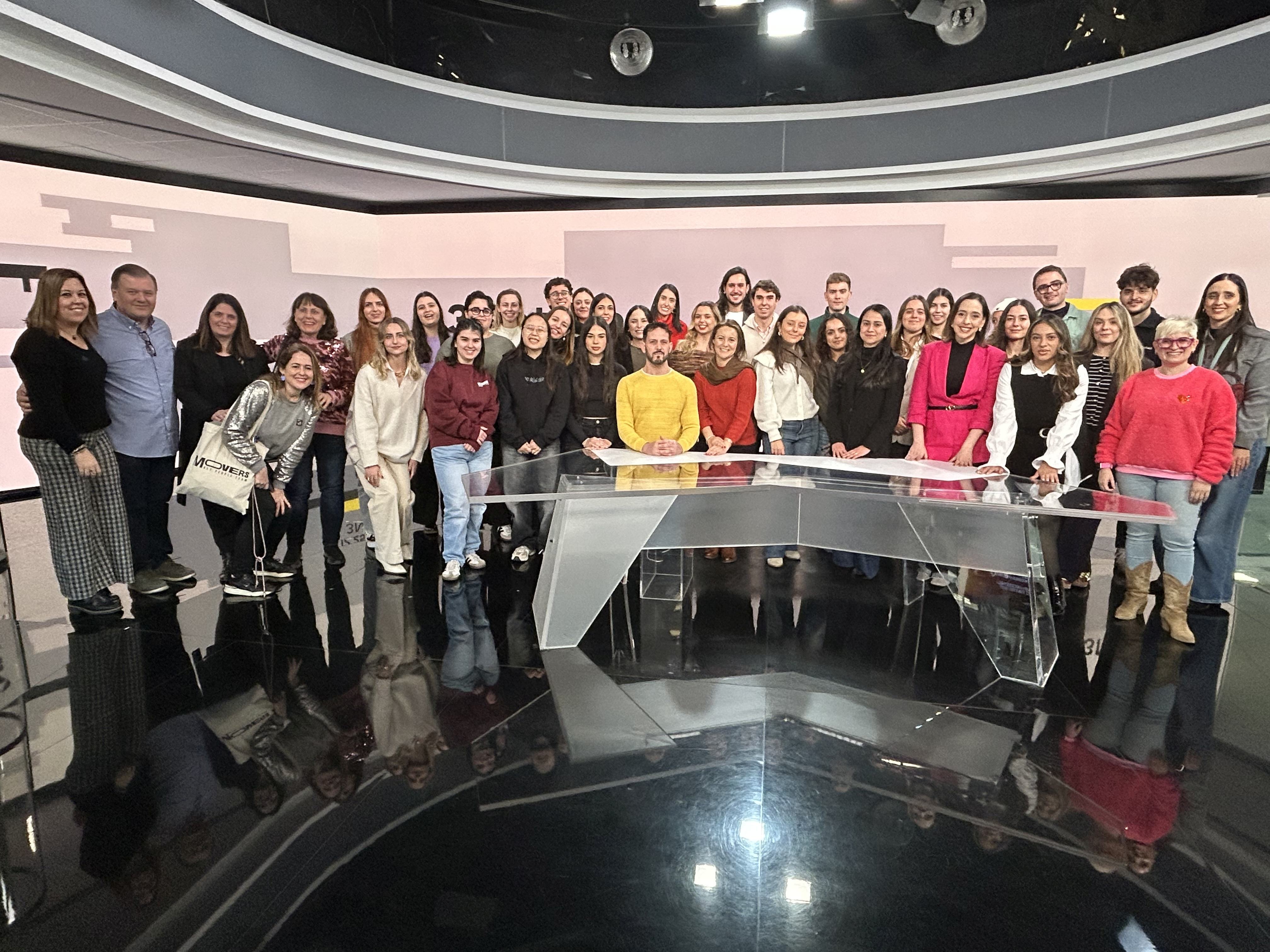 Visita Atresmedia Plató Noticiario