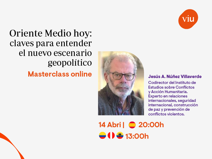 Imagen carrusel Masterclass: Oriente Medio hoy