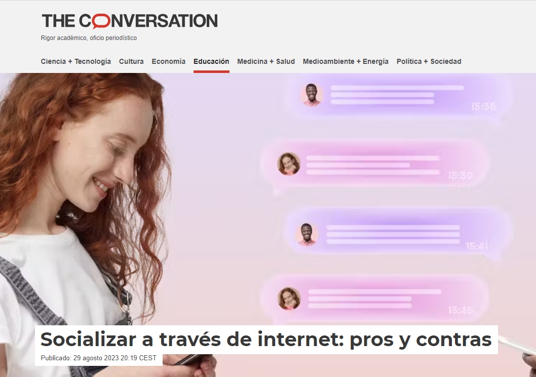 The Conversation - Socializar internet