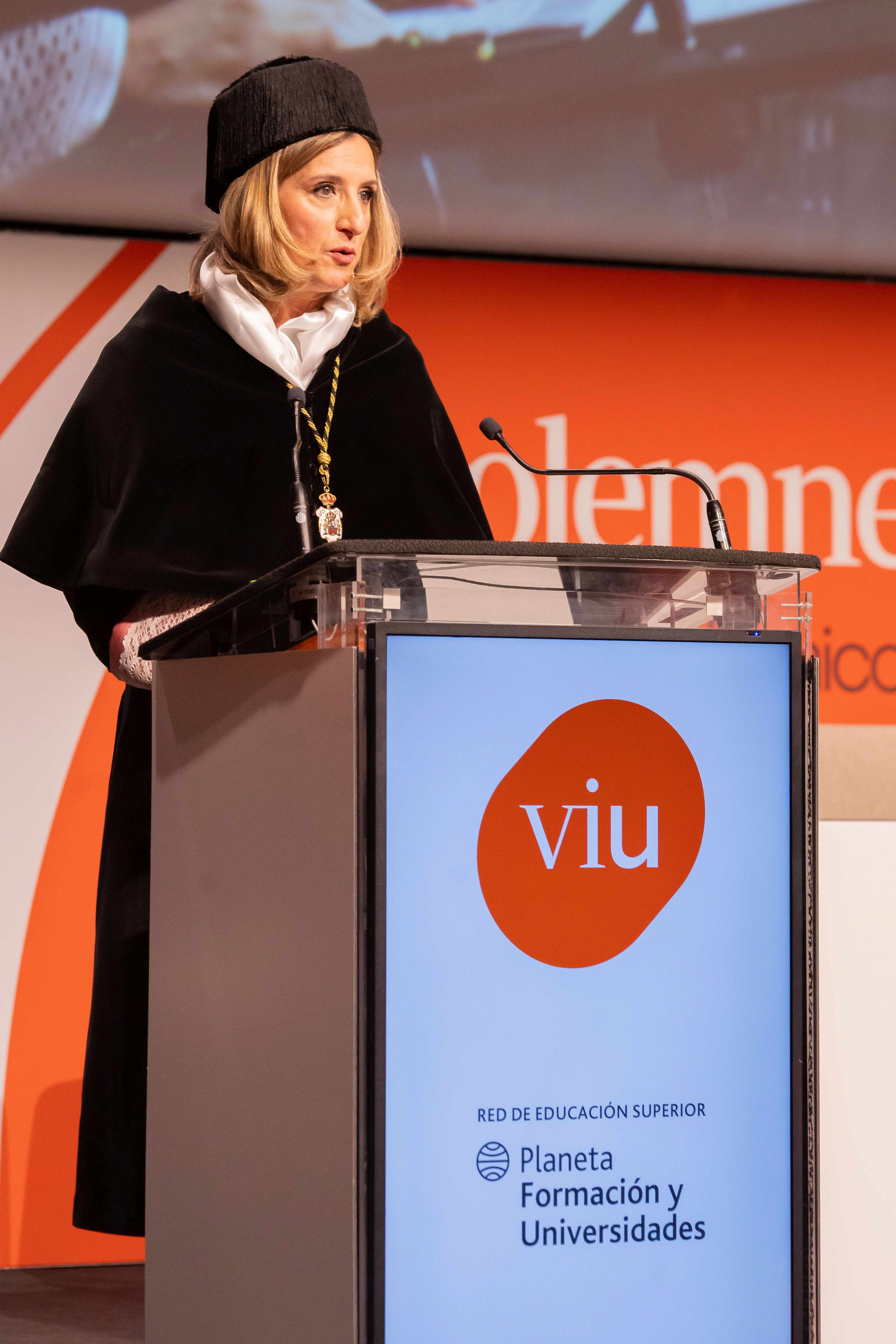 Discurso Dra. Eva María Giner, rectora de VIU, Apertura curso 2023-24