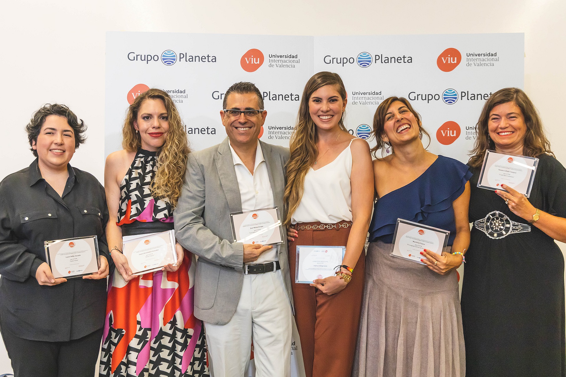 Finalistas Velada Literaria