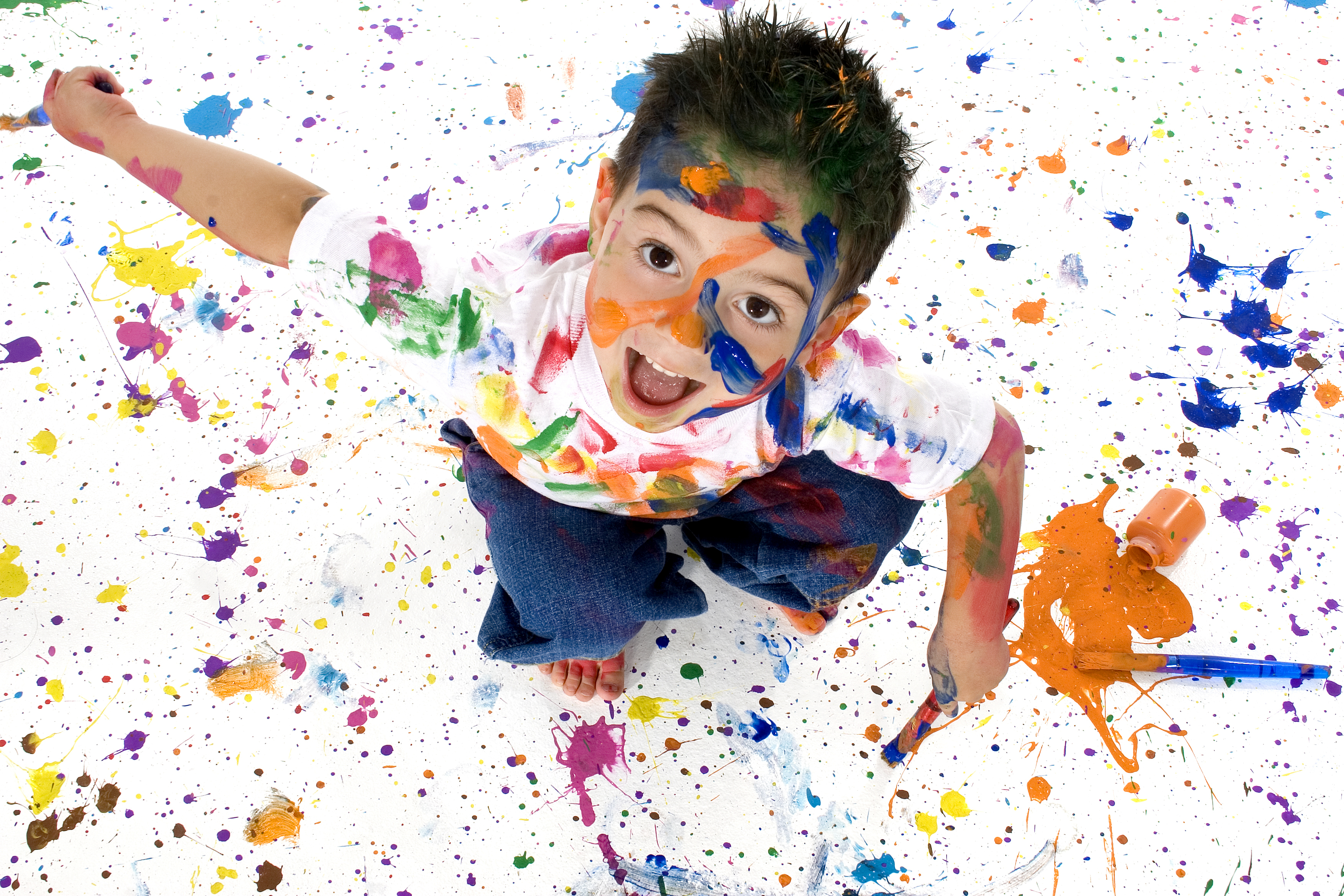 Жизнь полна творчества. Творческие и креативные люди. Креативное рисование для детей. Краски для детей. Рисунки красками.