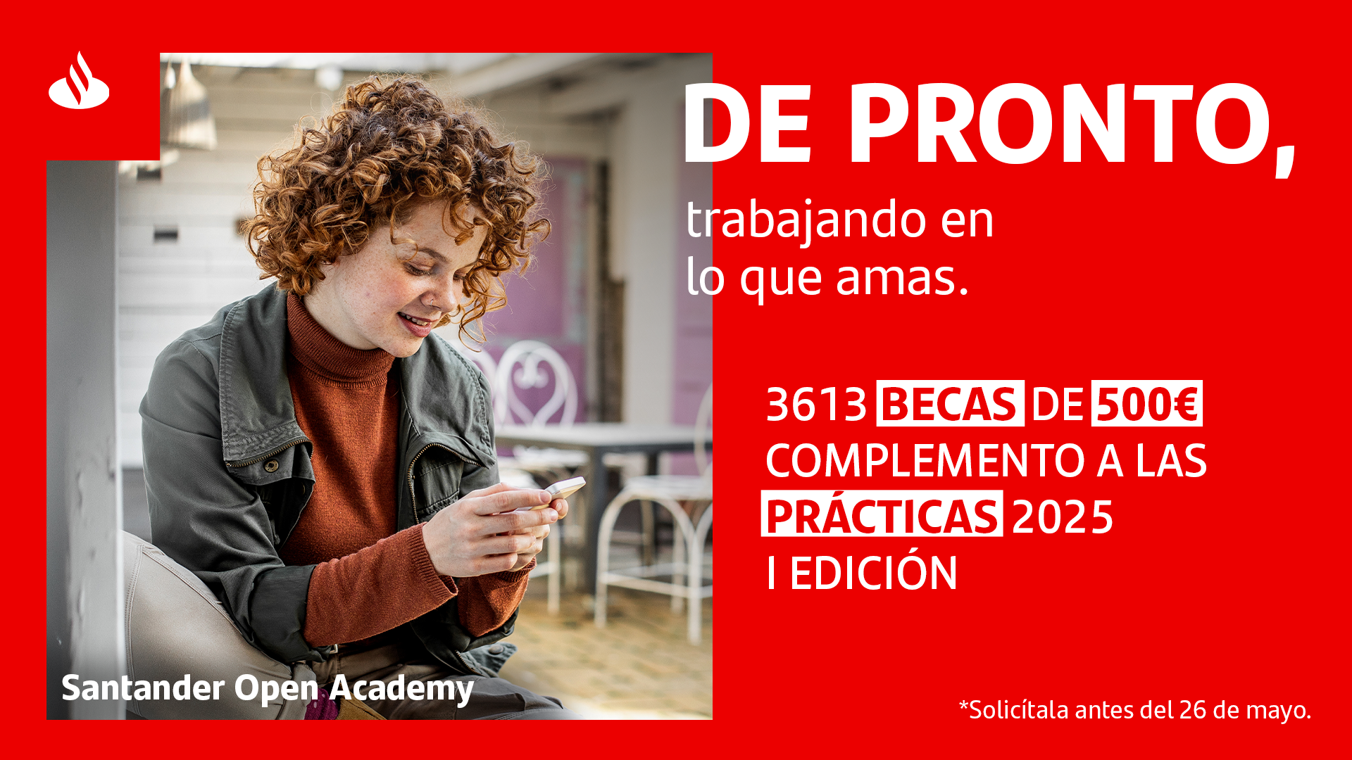 Becas Santander - VIU complemento prácticas