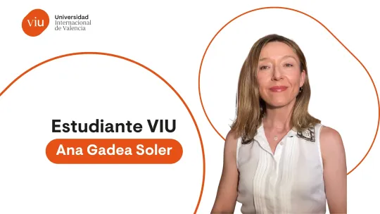 Foto de retrato de Ana Gadea, alumni de VIU distinguida con uno de los prestigiosos premios Conocimiento en Prevención de Riesgos Laborales otorgados por el Instituto Valenciano de Seguridad y Salud en el Trabajo (INVASSAT).