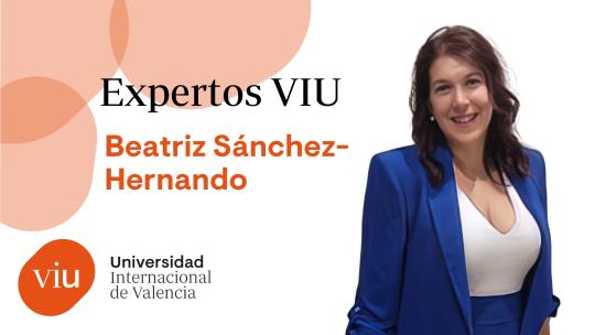 Beatriz Sánchez-Hernando docente VIU Salud