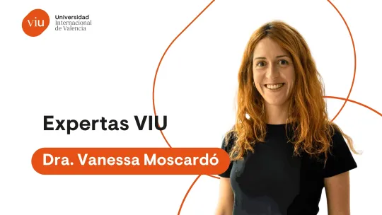 Dra. Vanessa Moscardó García, experta de VIU en IA aplicada a entornos reales.