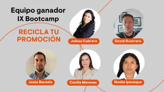 Equipo ganador IX Bootcamp Impulso MBA VIU