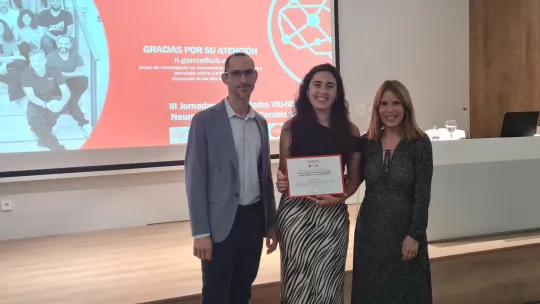 Ganadora II edición Premio Mejor Tesis Cátedra VIU-NED