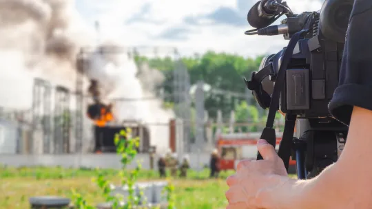 Imagen portada La comunicación desde primera línea de la catástrofe