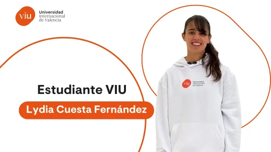 Lydia Cuesta estudiante VIU card