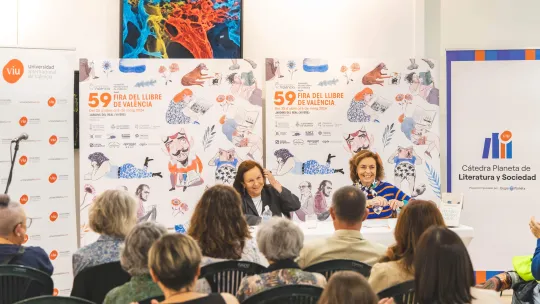 Vista general masterclass Clara Sánchez