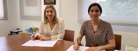 Firma convenio VIU -Colegio de Enfermería Valencia