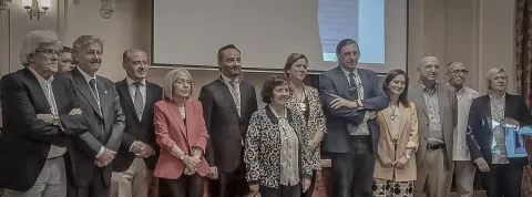 Nombramiento Dr. Javier García-Luengo Consejero de Número IEM. Foto por Pedro Lozano Crespo