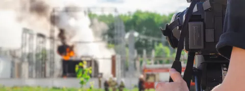 Imagen portada La comunicación desde primera línea de la catástrofe