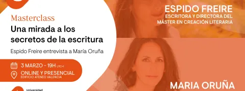 Encuentro entre Espido Freire y María Oruña VIU