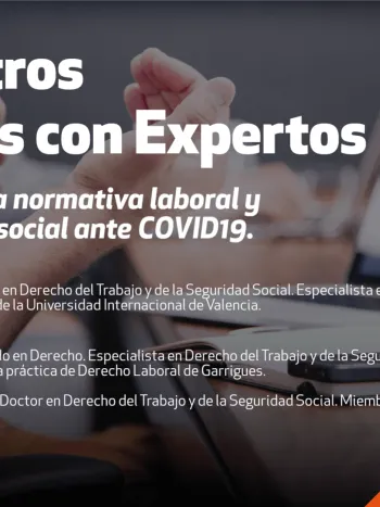 Encuentros digitales con expertos