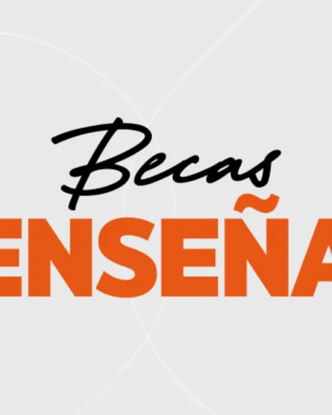 Becas Enseña ganadores card