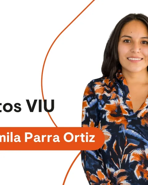 Retrato de la Dra. Camila Parra Ortiz, docente e investigadora de la Universidad Internacional de Valencia