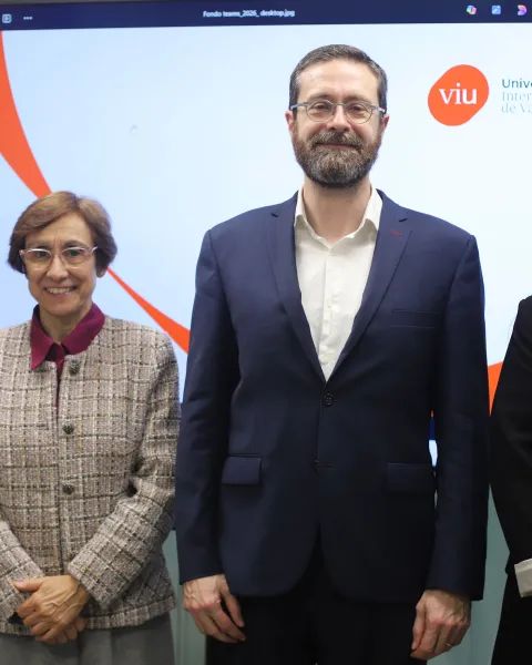Firma convenio VIU- Escuelas Católicas CV, foto grupal de firmantes