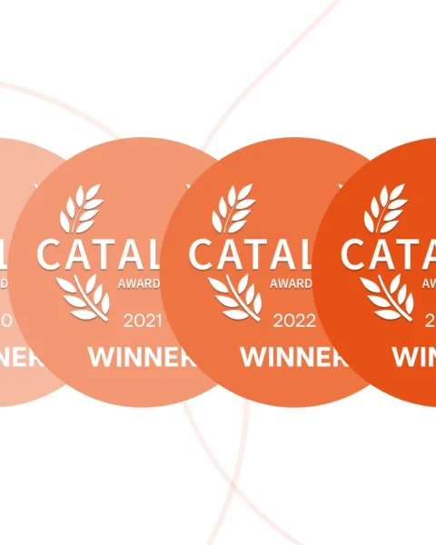 Sellos Premio Catalyst 2023