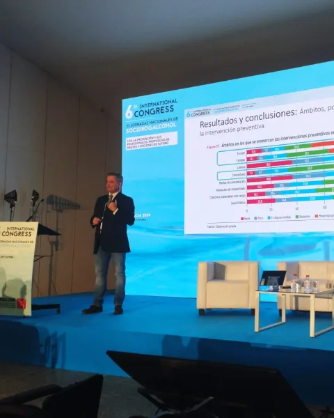 Dr. Víctor José Villanueva Blasco - Presentación “Estudio descriptivo sobre la situación demográfica y perfiles formativos de los y las profesionales de prevención de adicciones. Opciones de futuro