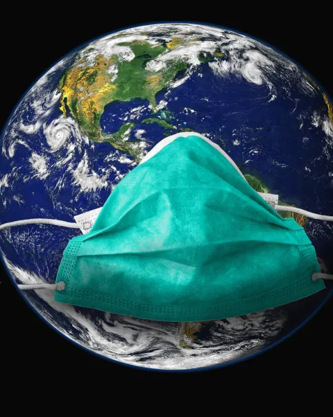 planeta-tierra-con-mascarilla-representando-la-vigilancia-epidemiologica