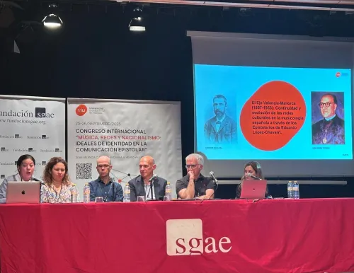 Congreso Internacional “Música, redes y nacionalismo: ideales de identidad en la comunicación epistolar" Panel de expertos