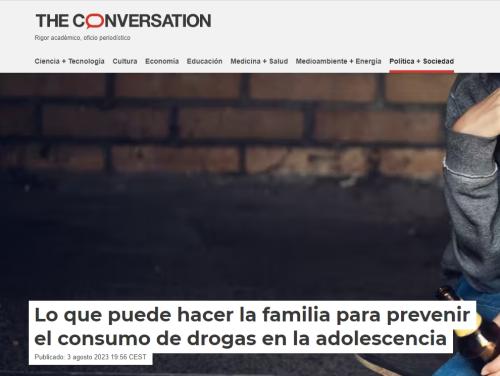 The Conversation - Prevención drogas