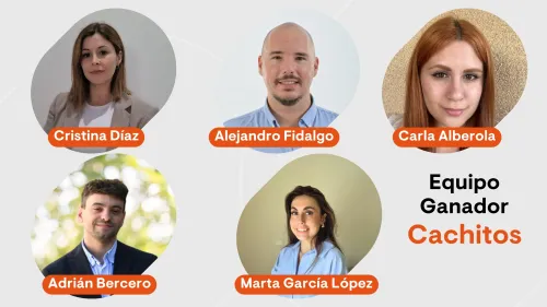 Equipo ganador de la 7ª edición Bootcamp Impulso, perteneciente al MBA de VIU