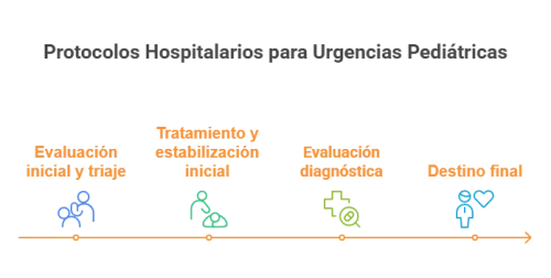 Fases de actuación en el servicio de urgencias pediátricas