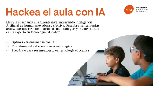 Imagen Masterclass Hackea el aula con IA