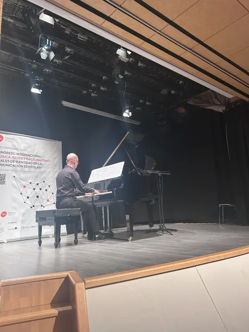 Congreso Internacional “Música, redes y nacionalismo: ideales de identidad en la comunicación epistolar" Concierto