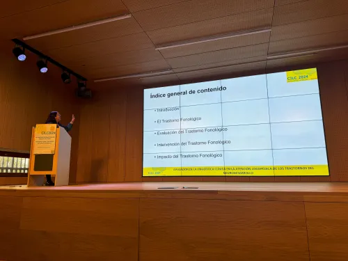 VII Congreso Internacional de Lingüística Clínica- Ponencia profesora Nadia Porcar Gozalbo