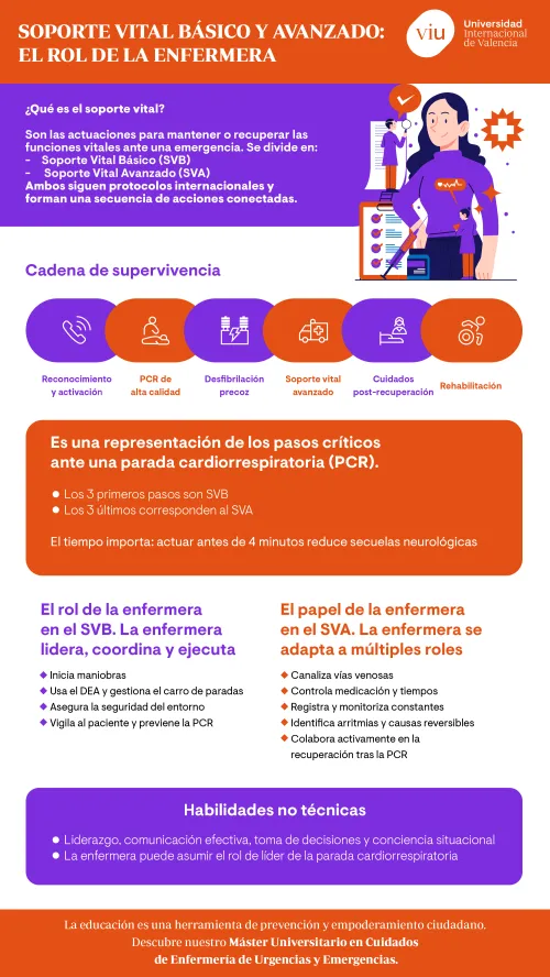 infografía sobre el soporte vital básico infografía sobre el soporte vital básico