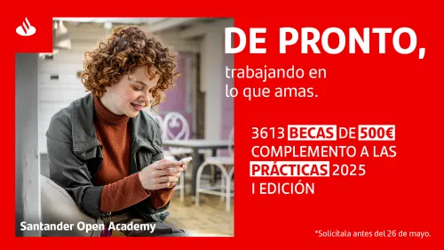 Becas Santander - VIU complemento prácticas