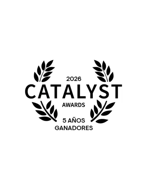 Imagen logo Catalyst 5 años consecutivos